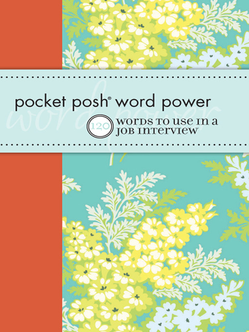 Title details for Pocket Posh Word Power by Wordnik - Available